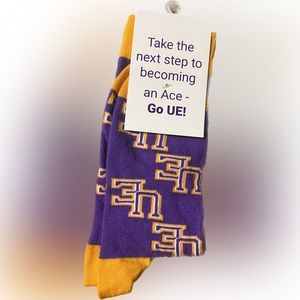 University of Evansville socks